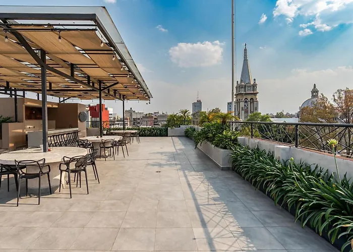 Comfy With Rooftop In Roma Norte Apartamento